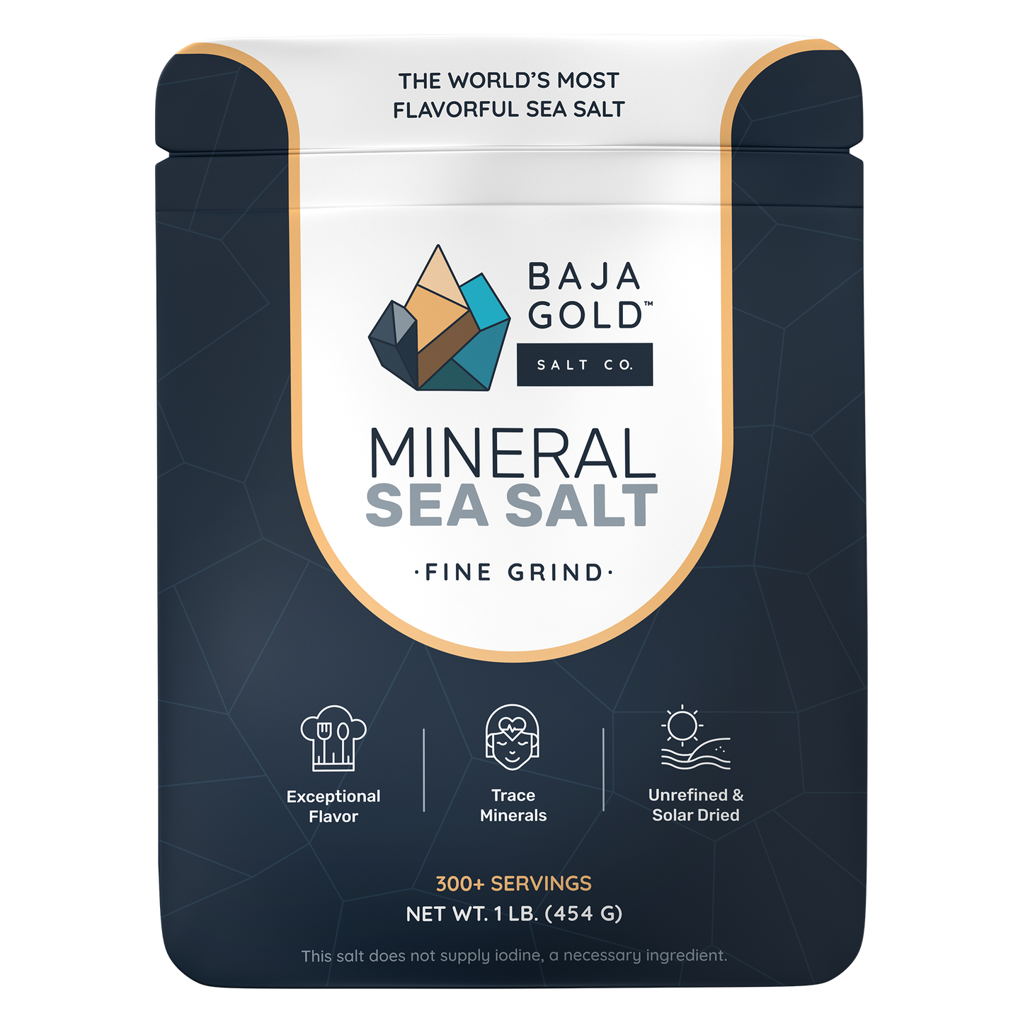 Baja Gold Mineral Salt - Fine