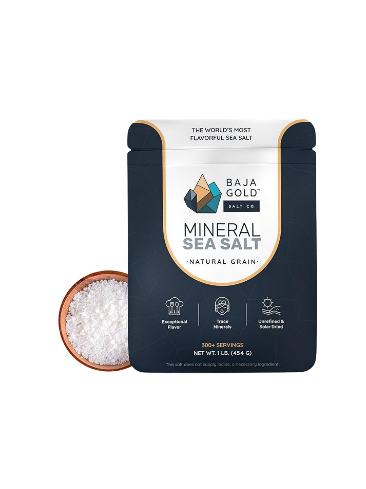 Baja Gold Mineral Salt - Natural Grain