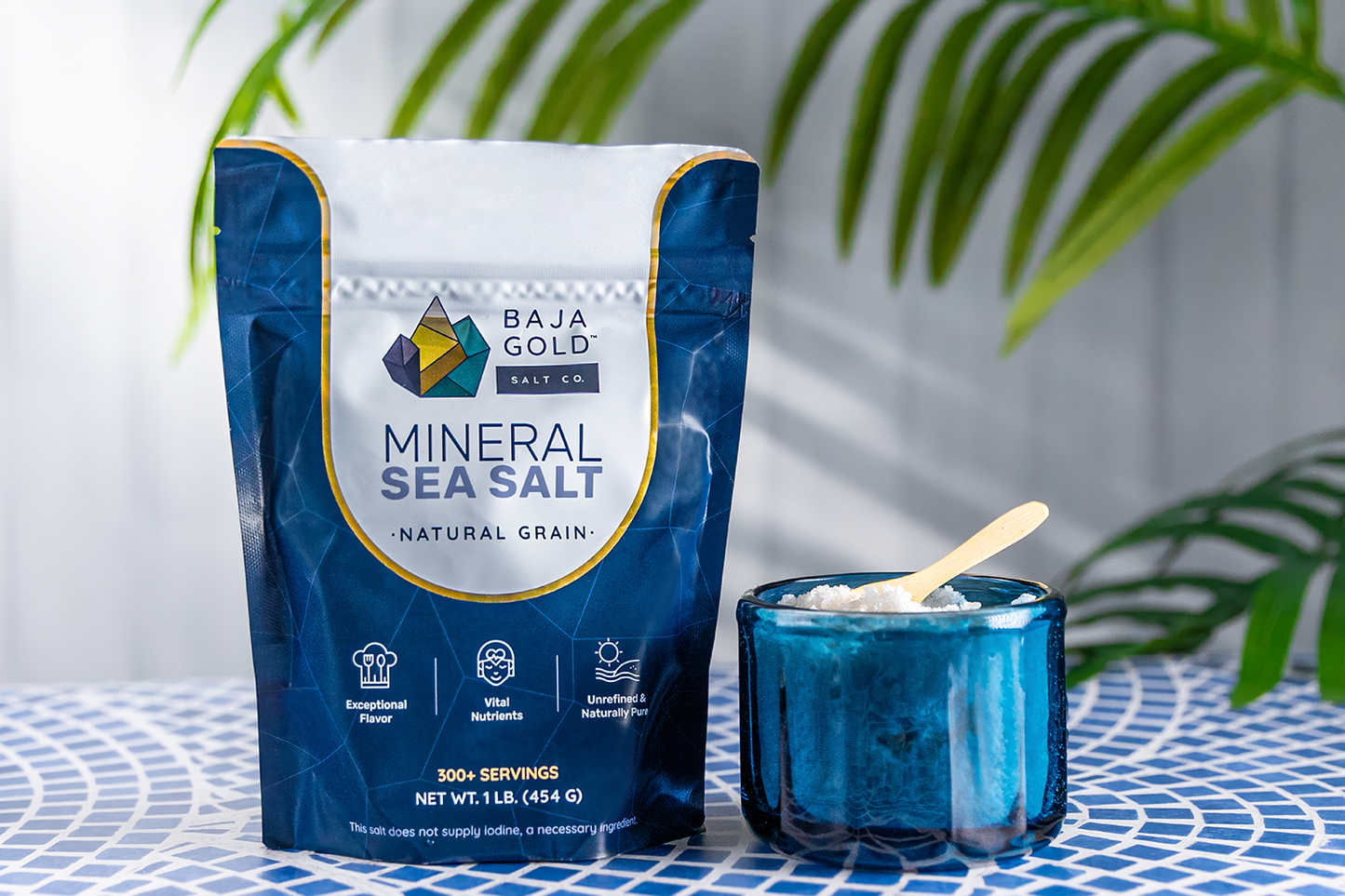 Baja Gold Mineral Salt - Natural Grain