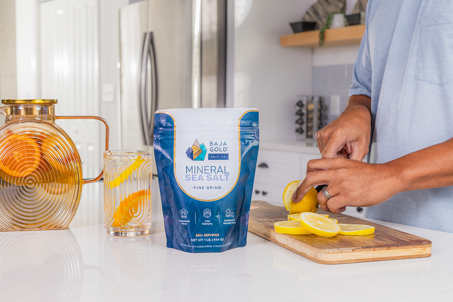 Baja Gold Mineral Salt - Fine