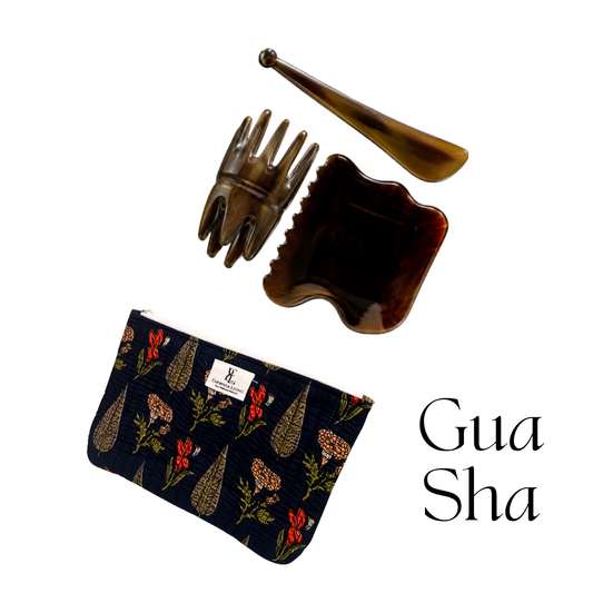The Gua Sha Ritual Set | Wand, Comb & Contour