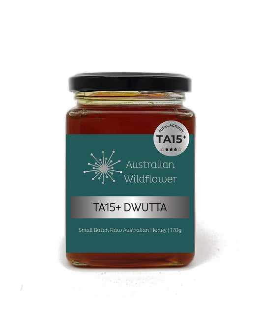 Raw TA15+ Blackbutt Honey - 170g